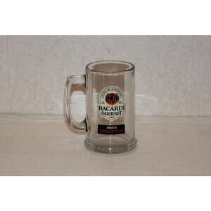 Bacardi Oakheart Spiced Rum Glass Mug Stein